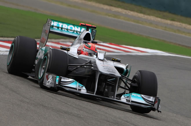 f1 schumacher 2011