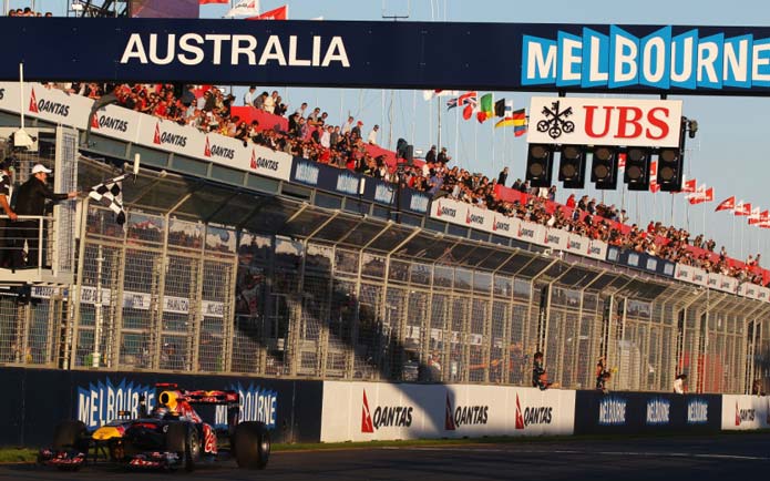 sebastian vettel red bull f1 2011 austrália