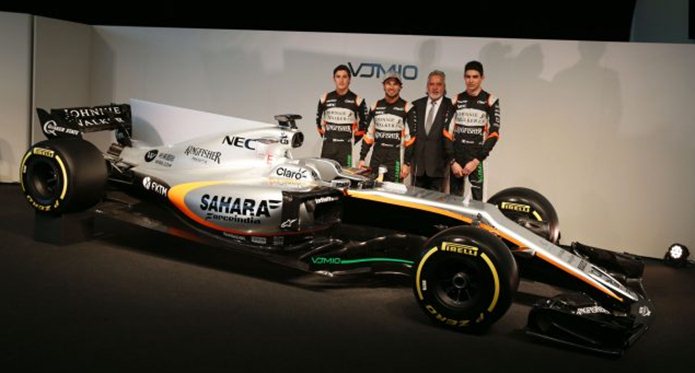 force india vjm10 formula 1 2017