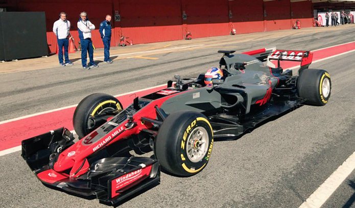 haas vf17 formula 1 2017