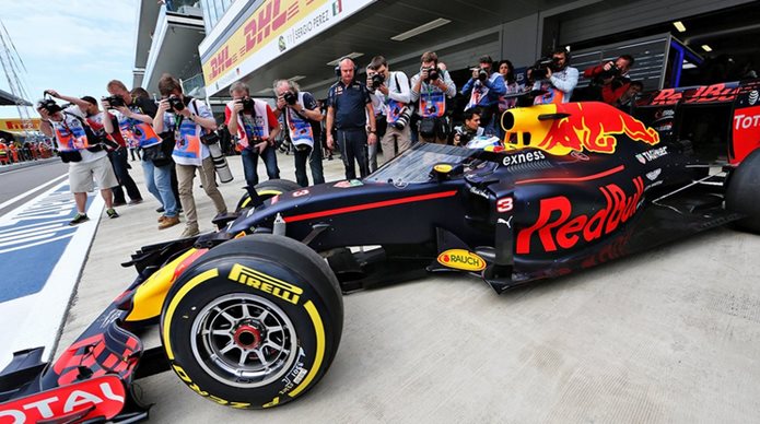 f1 red bull 2016 aeroscreen concept - proteção para a cabeça do piloto