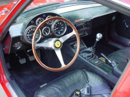 interior ferrari 250 gto