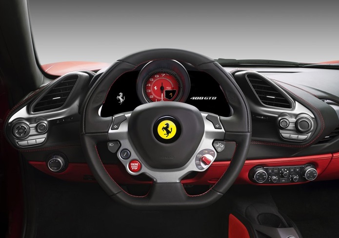 ferrari 488 gtb interior 