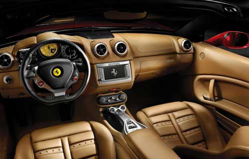 interior Ferrari California