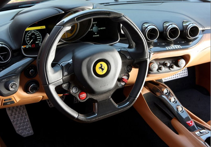 interior ferrari f12 berlinetta