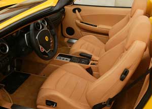 interior ferrari f430 spider