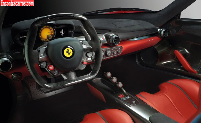 ferrari la ferrari interior