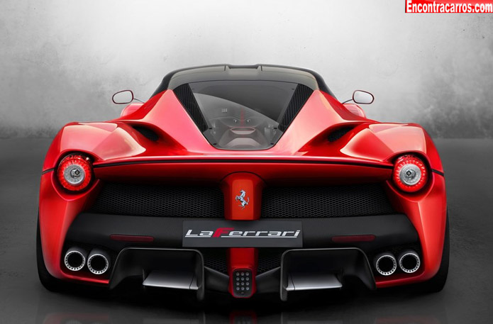 ferrari la ferrari traseira