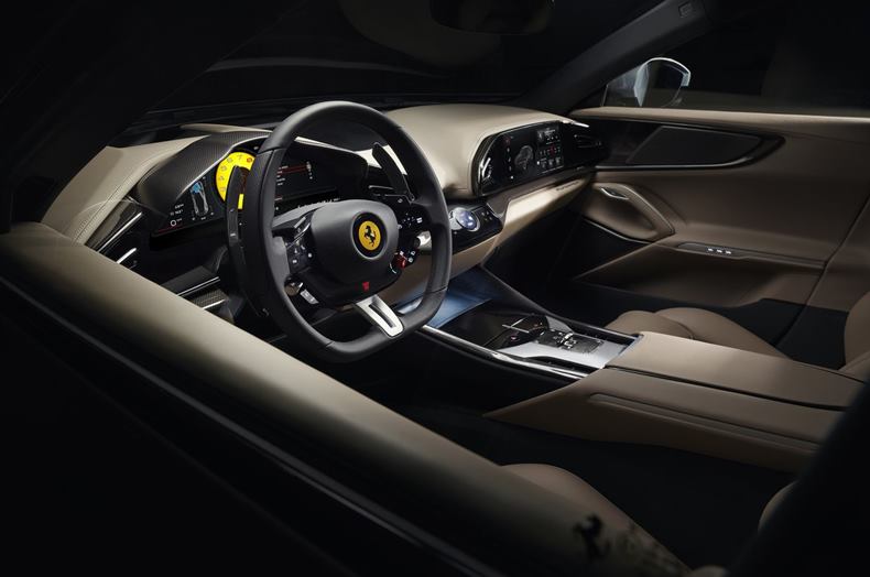 ferrari purosangue interior