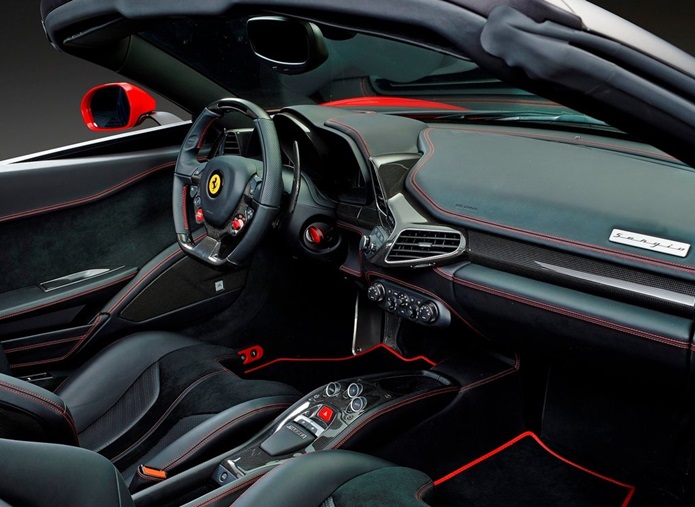 ferrari sergio interior