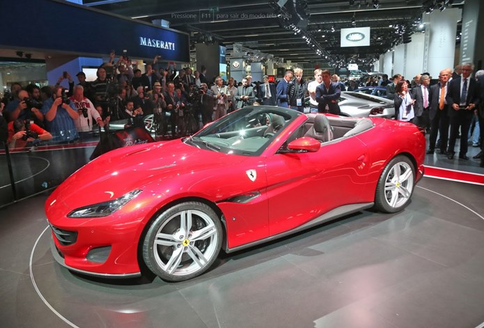 nova ferrari portofino 2018