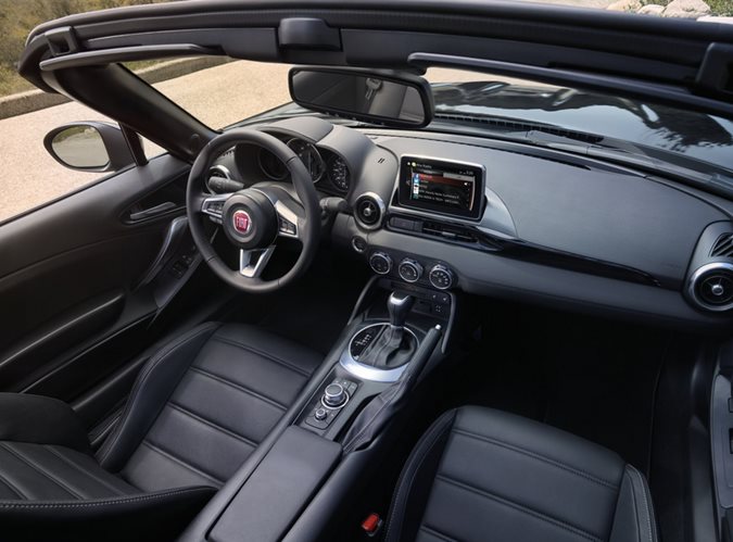 fiat 124 2017 interior