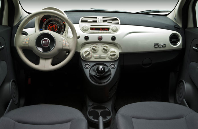 fiat 500 cult 2014 interior