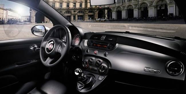 fiat 500 twinair interior