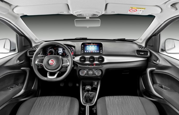 fiat argo drive 1.3 interior