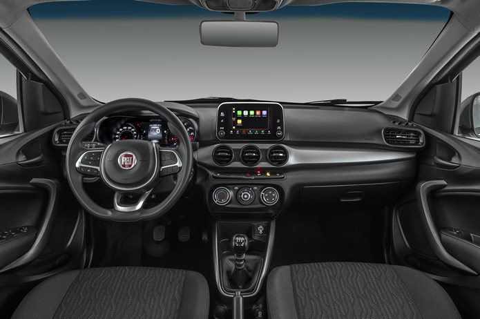 fiat cronos drive 1.3 interior