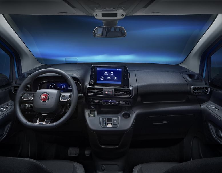 fiat doblo 2023 interior painel