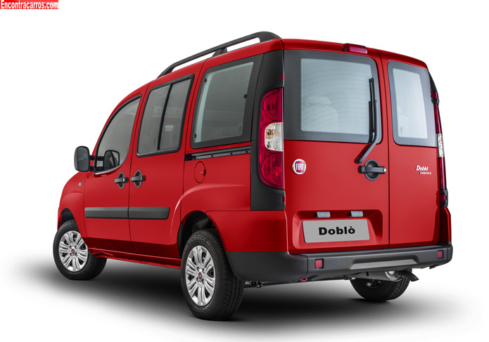 fiat doblo 2014 traseira