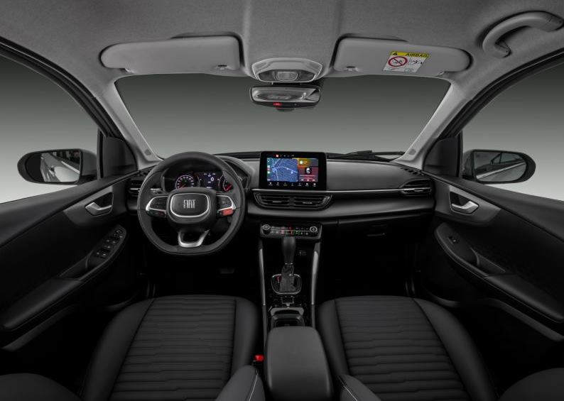 fiat fastback 2023 interior versão Audace