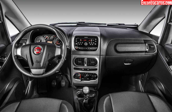 fiat idea attractive 2014 interior painel