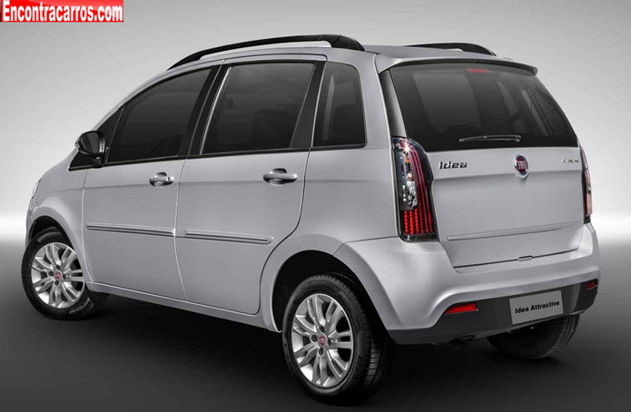 fiat idea 2014 traseira