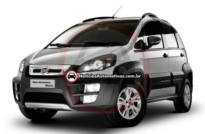 novo fiat idea adventure 2011