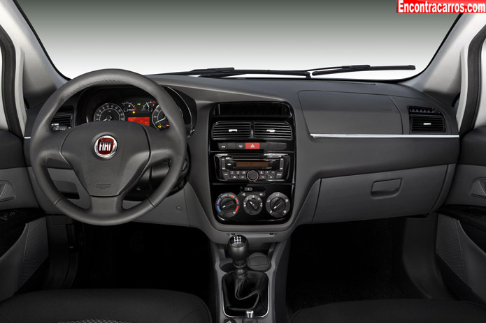 fiat linea essence 2014 interior painel