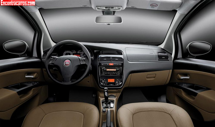 fiat linea absolute 2014 interior painel