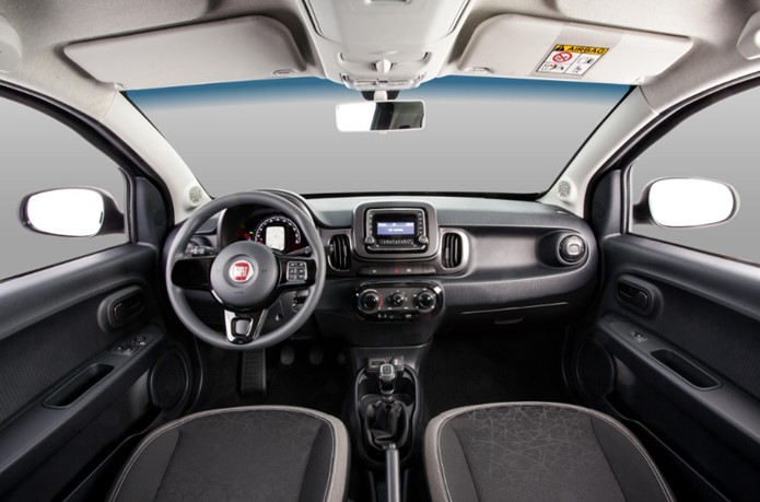 fiat mobi way interior