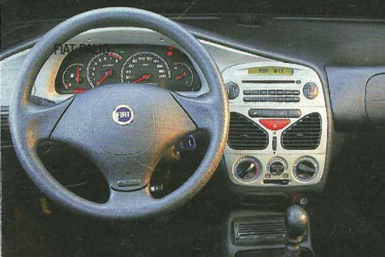 interior Fiat Palio 2001, 2002 e 2003