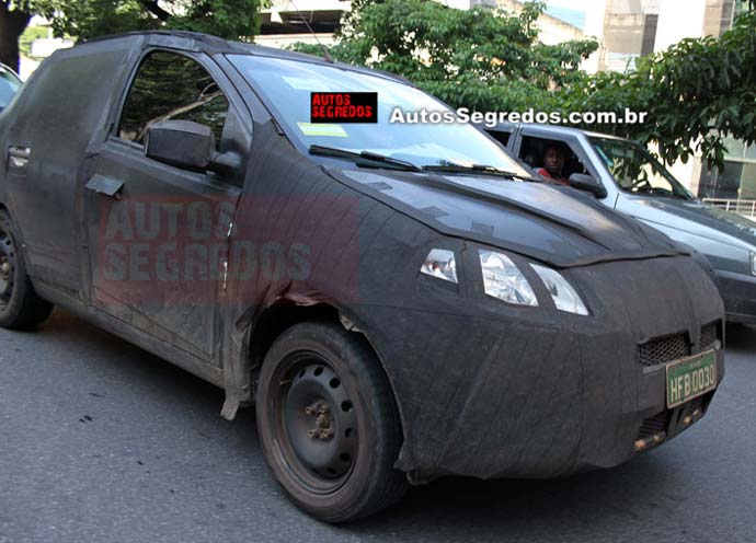 novo fiat palio flagra