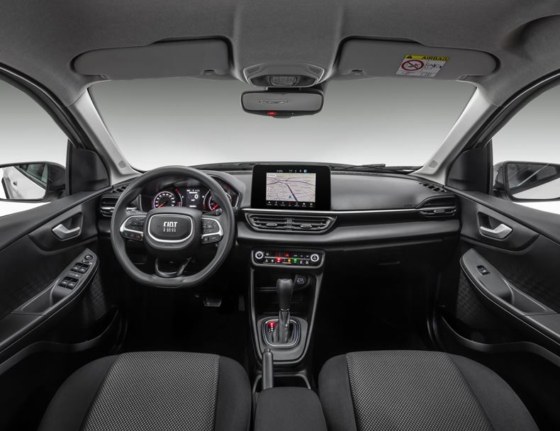 fiat pulse interior versão drive turbo