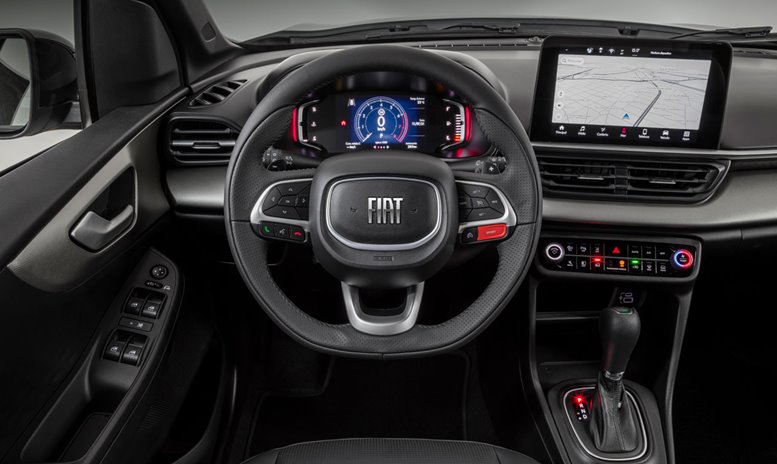 fiat pulse 2023 interior