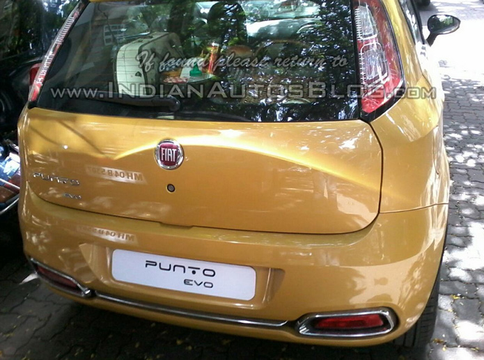 fiat punto 2016 traseira