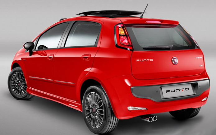 novo fiat punto 2013 sporting traseira