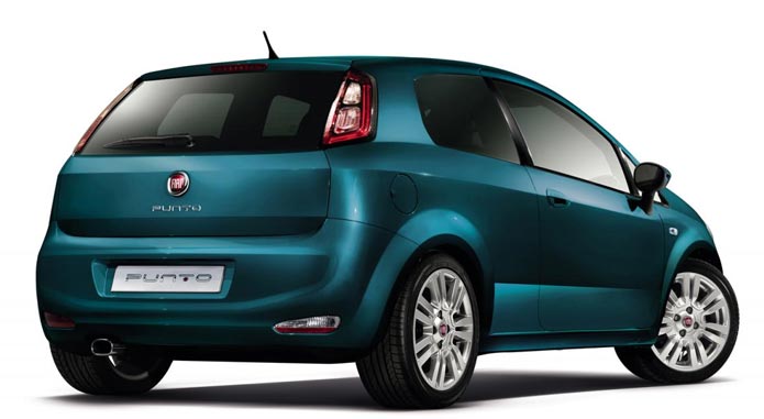 fiat punto 2012 traseira