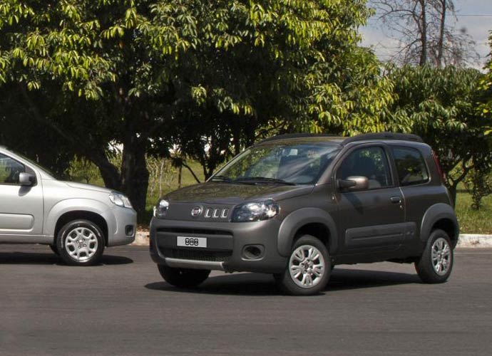 novo fiat uno way 2 portas