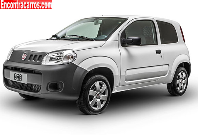 fiat uno furgao 2014