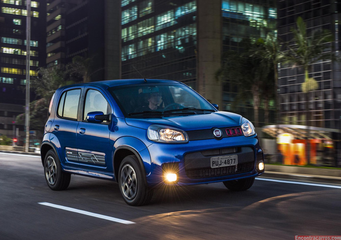 fiat novo uno sporting 2015 interior