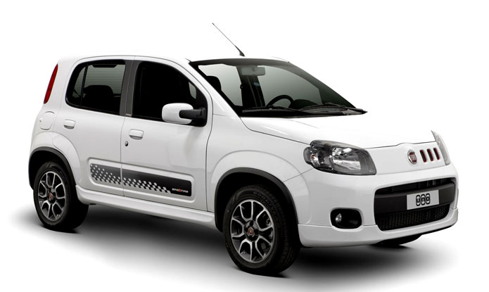 fiat novo uno sporting branco 2013