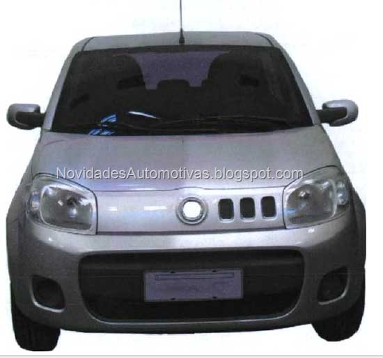 novo fiat uno 2011