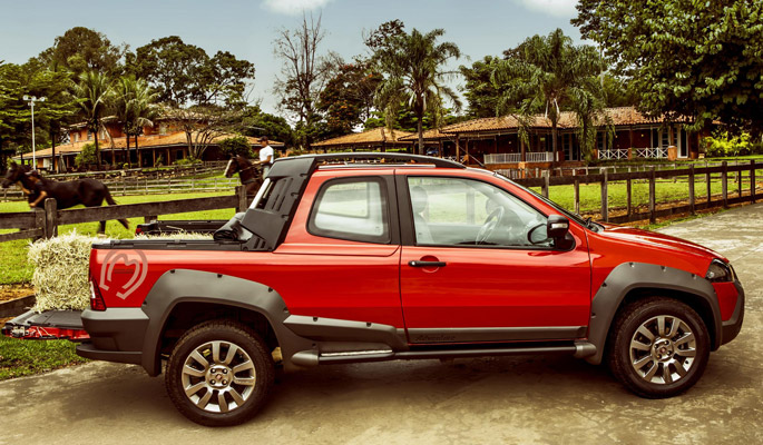 nova fiat strada mangalarga machador