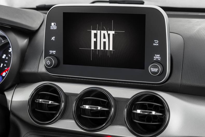 fiat argo 2022 sistema multimidia uconnect 7 polegadas