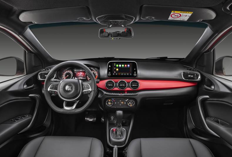 fiat argo hgt interior