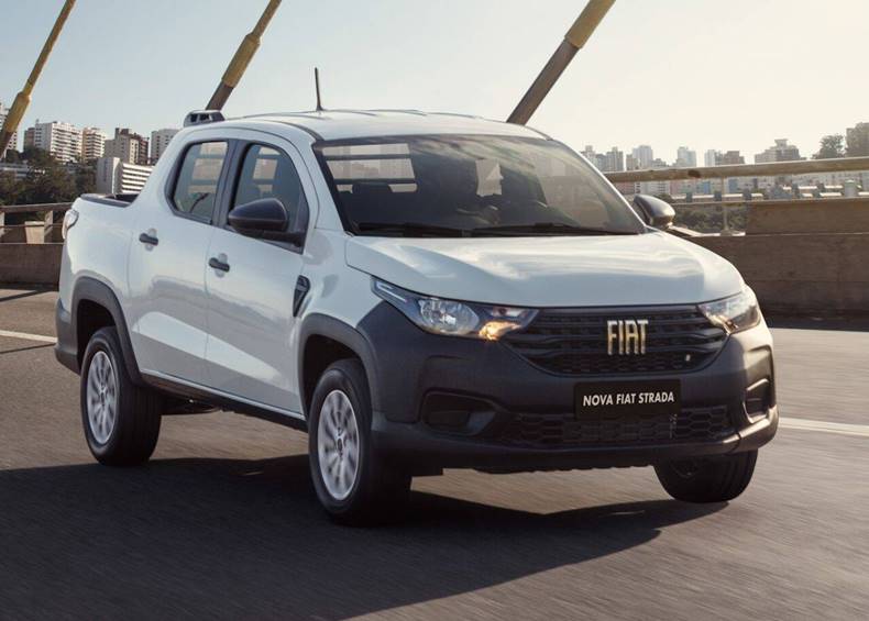 nova fiat strada 2021 cabine dupla endurance