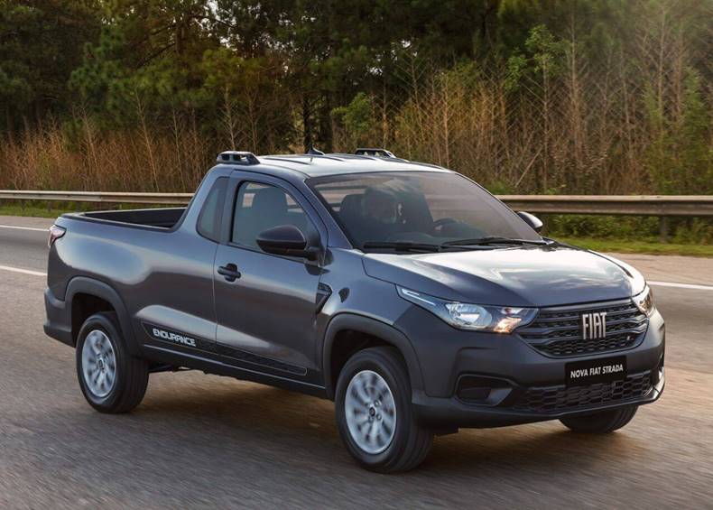 nova fiat strada 2021 cabine dupla endurance