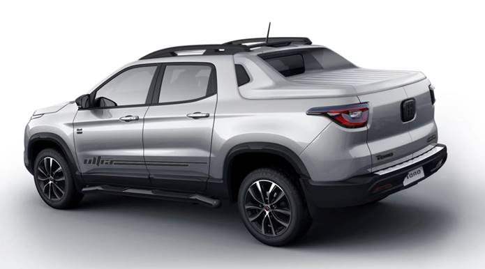 fiat toro ultra caçamba com tampa rigida