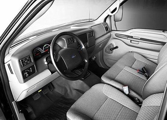 interior ford f350