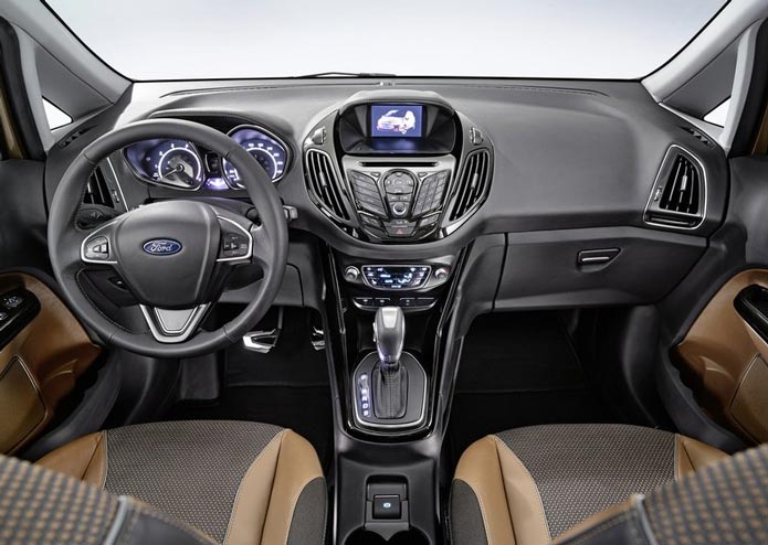 ford b max concept interior painel