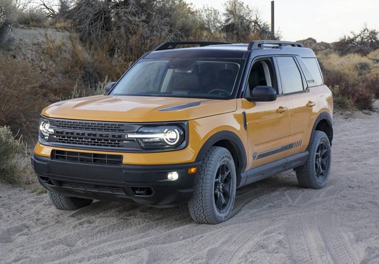 ford bronco sport 2022 amarelo